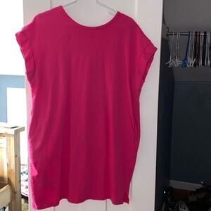 Pink mini dress from a boutique size large